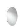 GRADE A1 - Croydex Orwell Aluminium Single Door Oval Cabinet