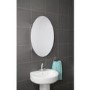 GRADE A1 - Croydex Orwell Aluminium Single Door Oval Cabinet