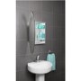 GRADE A1 - Croydex Orwell Aluminium Single Door Oval Cabinet