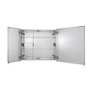 Croydex Chrome 2 Door Mirrored Bathroom Cabinet 765 x 660mm