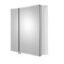 Croydex Chrome 2 Door Mirrored Bathroom Cabinet 765 x 660mm