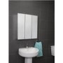 Chrome Mirrored Wall Bathroom Cabinet 610 x 660mm - Croydex