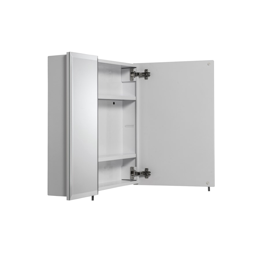 Croydex Chrome 2 Door Mirrored Bathroom Cabinet 610 x 610mm