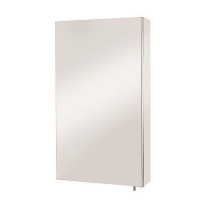 Croydex Chrome Mirrored Bathroom Cabinet 300 x 550mm