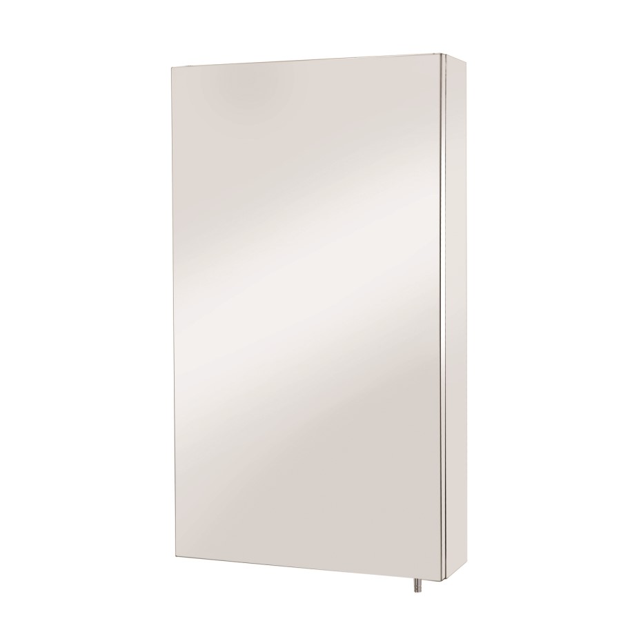 Croydex Chrome Mirrored Bathroom Cabinet 300 x 550mm