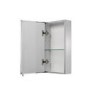 Croydex Chrome Mirrored Bathroom Cabinet 300 x 550mm