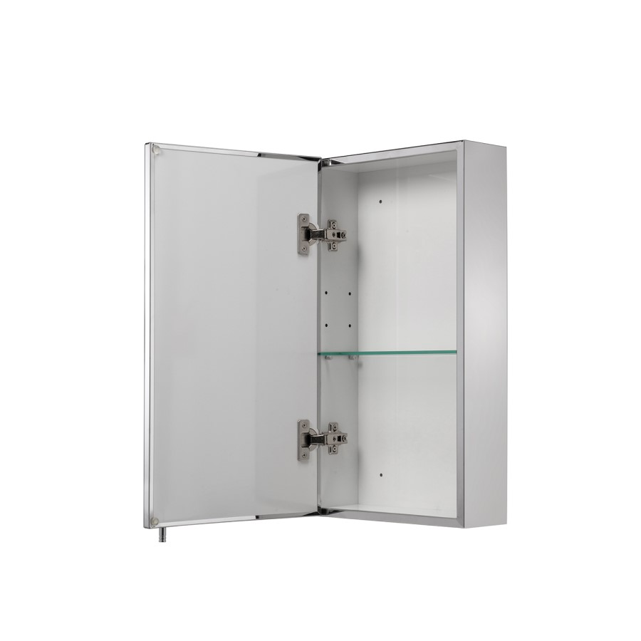 Croydex Chrome Mirrored Bathroom Cabinet 300 x 550mm