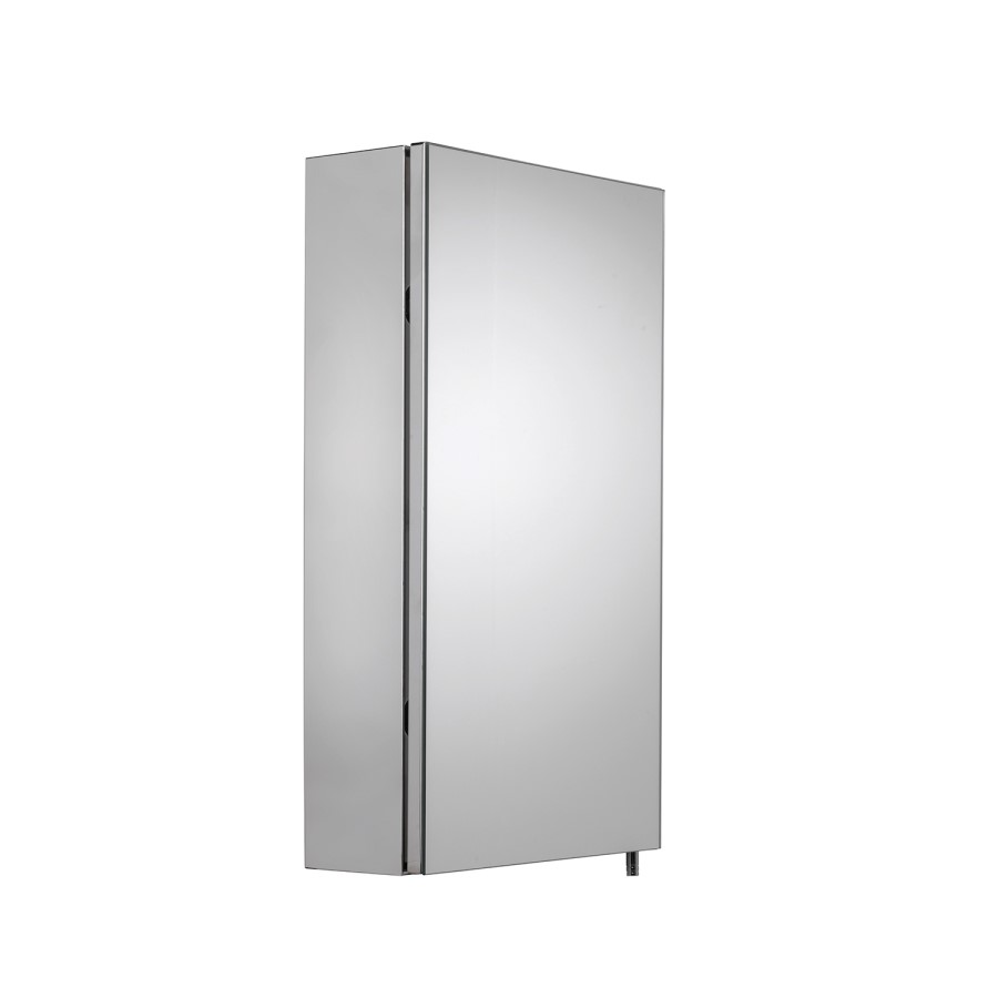 Croydex Chrome Mirrored Bathroom Cabinet 300 x 550mm