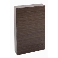 Walnut Slimline WC Toilet Unit - Without Toilet - W490 x H780mm Walnut Slimline WC Toilet Unit - Without Toilet - W490 x H780mm