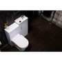 White WC Toilet Unit - Without Toilet - W410 x D780mm