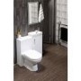 White WC Toilet Unit - Without Toilet - W410 x D780mm