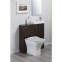 Walnut WC Toilet Unit - Without Toilet - W410 x D780mm