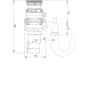 Rangemaster Economy 500 Waste Disposal Unit