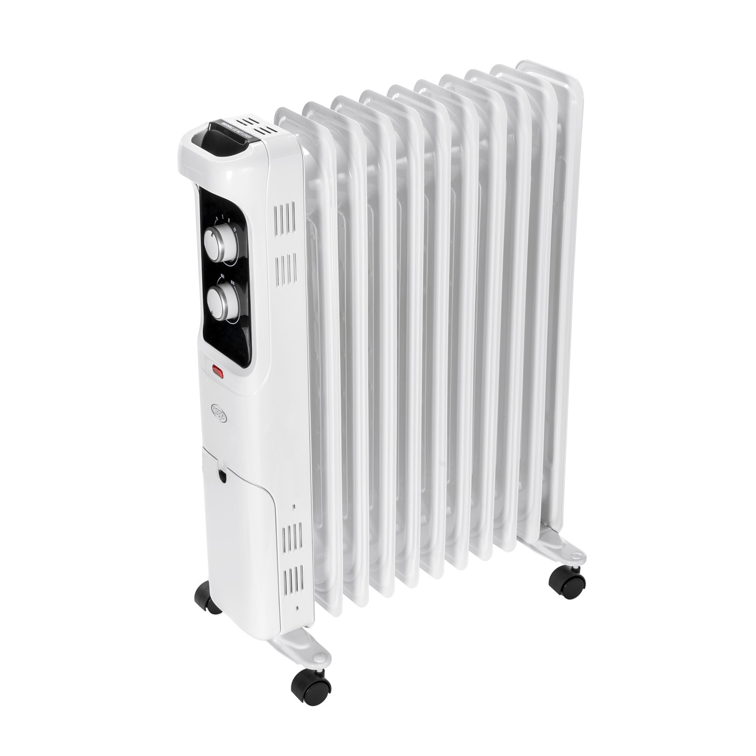 Aggro Radiator Argo Whisper 2.5 kw Oil Filled Radiator 10 fin with Thermostat - Better ...