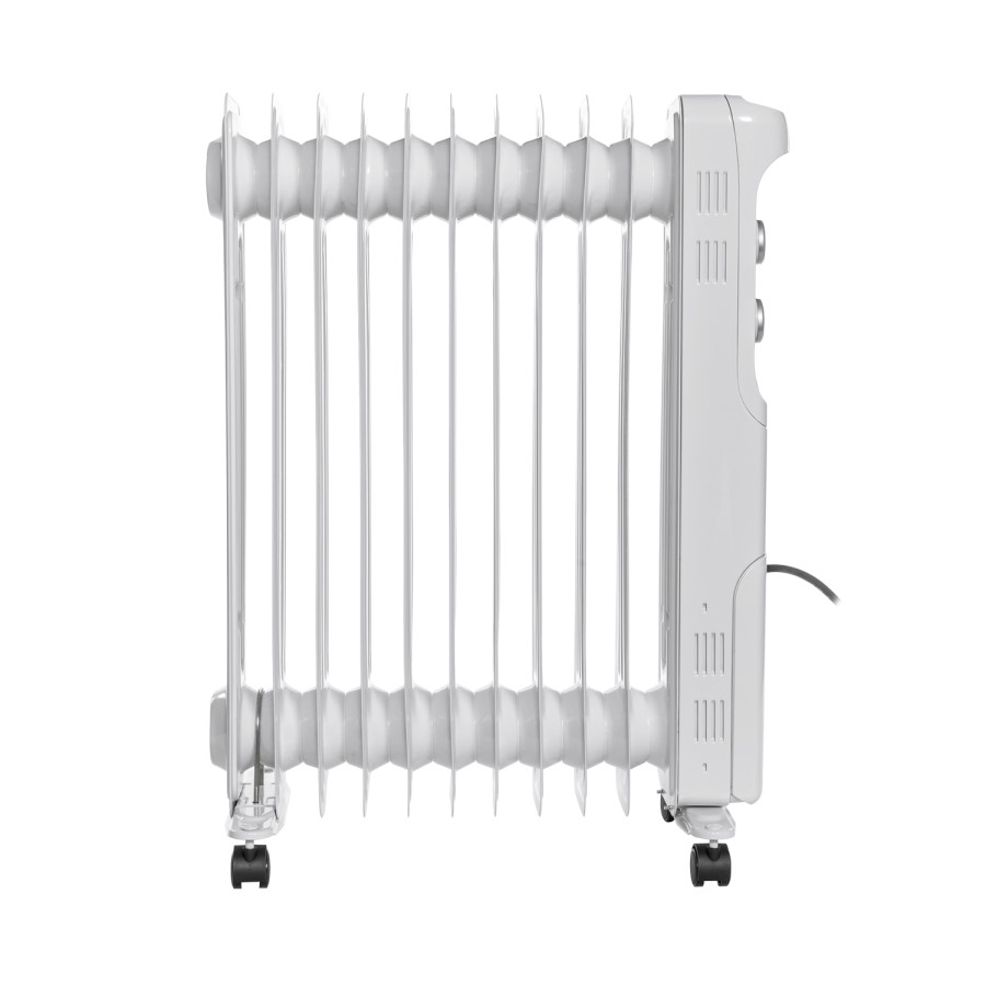 Argo Whisper 2.5 kw Oil Filled Radiator 10 fin with Thermostat