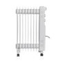 Argo Whisper 2 kw Portable Oil Filled Radiator 8 Fin with Thermostat