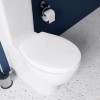 Croydex White Round Soft Close Toilet Seat