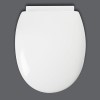 Croydex White Round Soft Close Toilet Seat