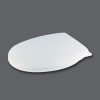 Croydex White Round Soft Close Toilet Seat