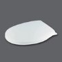 Croydex White Round Soft Close Toilet Seat