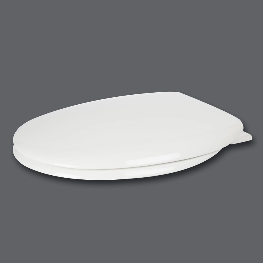 Croydex White Round Soft Close Toilet Seat
