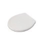 Croydex Vendee Anti-bacterial White Round Soft Close Toilet Seat