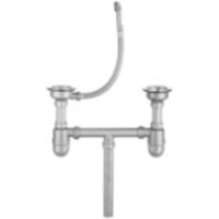 Taylor & Moore Ness 1.5 Bowl Reversible Drainer Stainless Steel Chrome Kitchen Sink