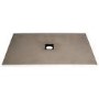 GRADE A1 - 1400x900mm Rectangular Level Acess Wet Room Shower Tray Former with Square Centre Drain - Live Your Colour