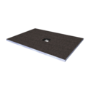 1400x900mm Wet Room Tileable Shower Tray Former 30mm with Square Centre Drain - Live Your Colour