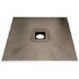 GRADE A1 - 900x900mm Square Level Acess Wet Room Shower Tray Former with Square Centre Drain - Live Your Colour