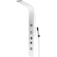 Pannello White Thermostatic Tower Shower Panel
