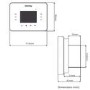 Blue 3iE Underfloor Heating Thermostat - Warmup