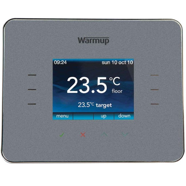Silver 3iE Underfloor Heating Thermostat - Warmup