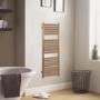 Towelrads Joanna Gold Heated Towel Rail Radiator - 1200 x 500mm