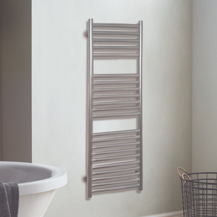 Joanna Chrome Heated Towel Rail - 800 x 500mm