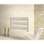 Chrome Horizontal Heated Towel Rail Radiator 600 x 1000mm - Oxfordshire
