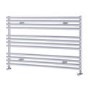 Chrome Horizontal Heated Towel Rail Radiator 600 x 1000mm - Oxfordshire