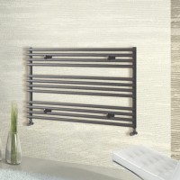 Towelrads Irido Anthracite Horizontal Towel Radiator 600 x 1000mm