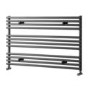 Towelrads Irido Anthracite Horizontal Towel Radiator 600 x 1000mm