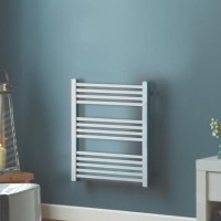 Woodbury Chrome Heated Towel Rail - 800 x 600mm