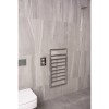 Chrome Vertical Bathroom Towel Radiator 900 x 500mm