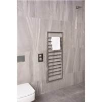 Strand Chrome Heated Towel Rail - 1300 x 500mm