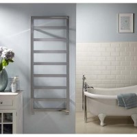 Kensington Chrome Heated Towel Rail - 1300 x 530mm