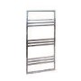 GRADE A1 - Boxford Chrome Heated Towel Rail - 1200 x 500mm