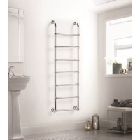 Towelrads Joanna Chrome Traditional Heated Towel Rail Radiator - 1600 x 500mm