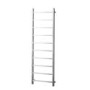 Diva Brushed Stainless Steel Heated Towel Rail - 1500 x 500mm