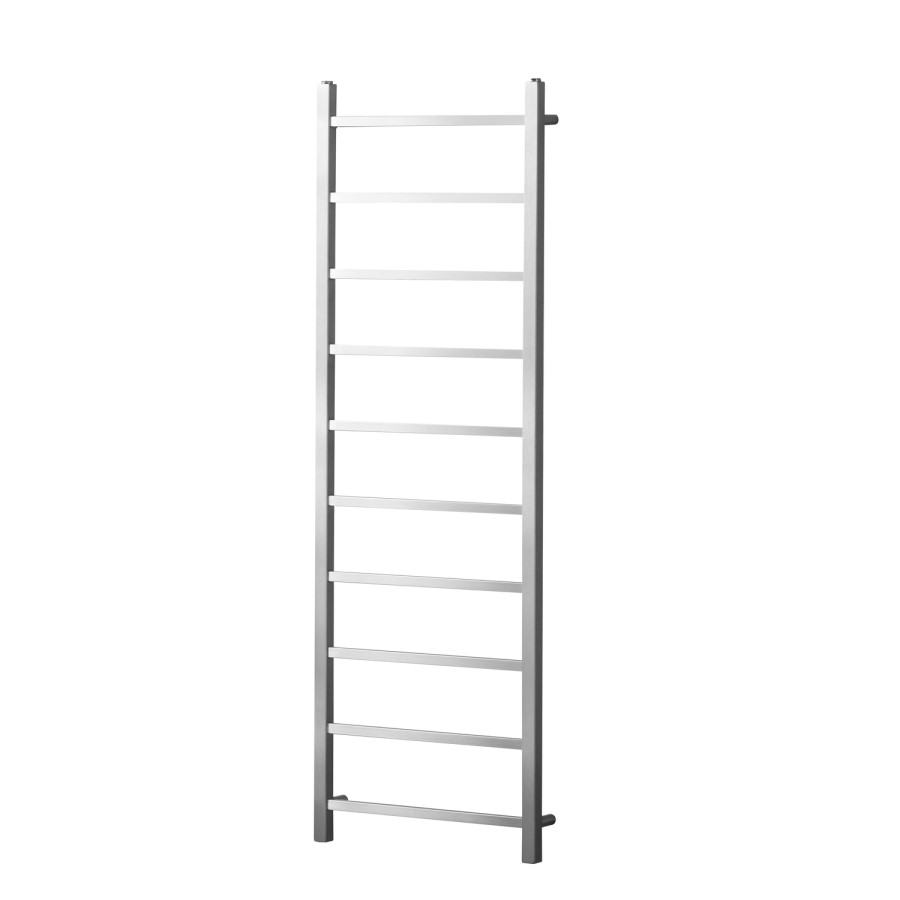 Diva Brushed Stainless Steel Heated Towel Rail - 1500 x 500mm