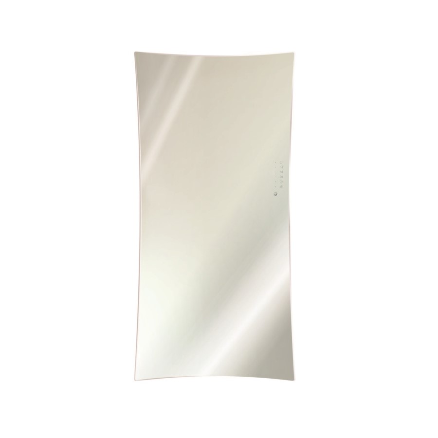 Horizontal Mirror Glass Radiator - 1063 x 532mm
