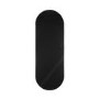 Black Vertical Glass Radiator - 1380 x 500mm
