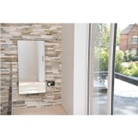 Glass Mirror Electric Radiator 700W - 1000 x 500mm